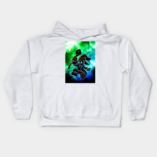 Soul of black mage Kids Hoodie